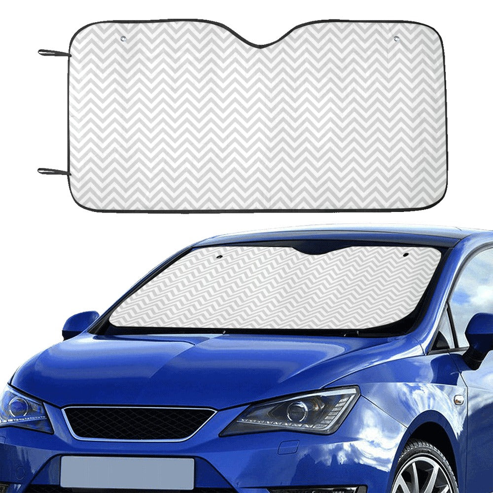 Chevron Print Design LKS401 Car front Windshield Sun Shade