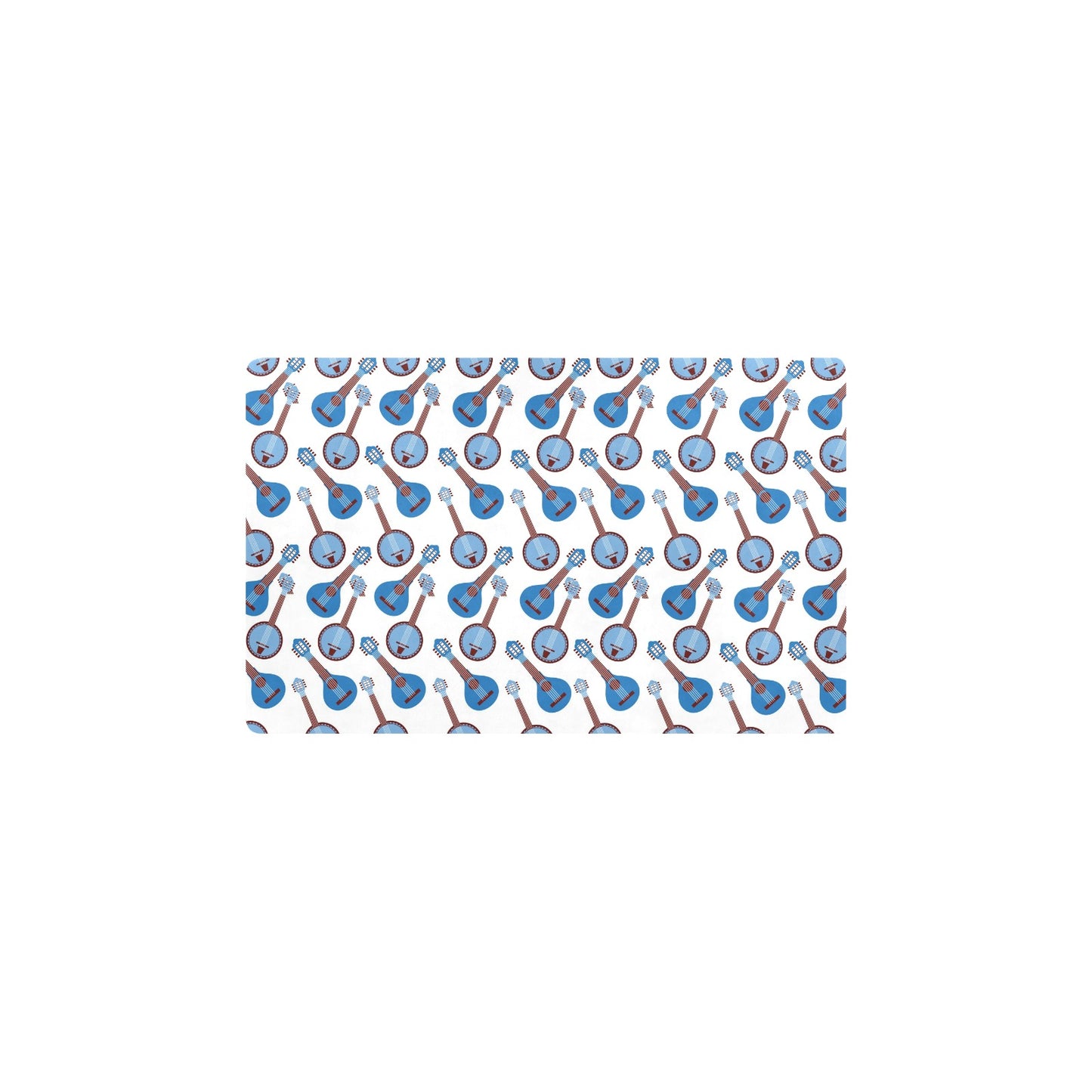 Banjo Print Design LKS401 Kitchen Mat