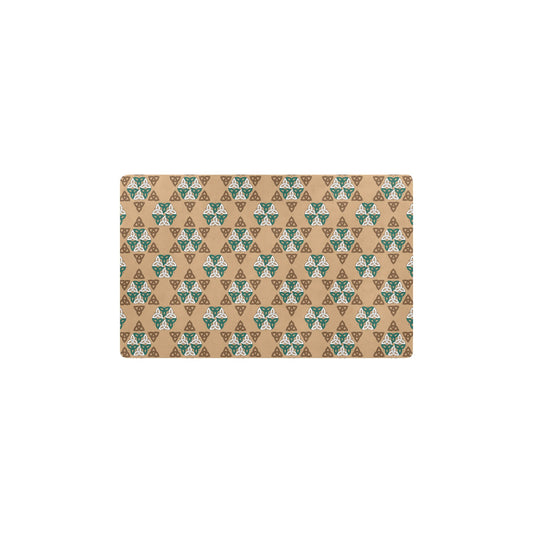 Celtic Pattern Print Design 08 Kitchen Mat