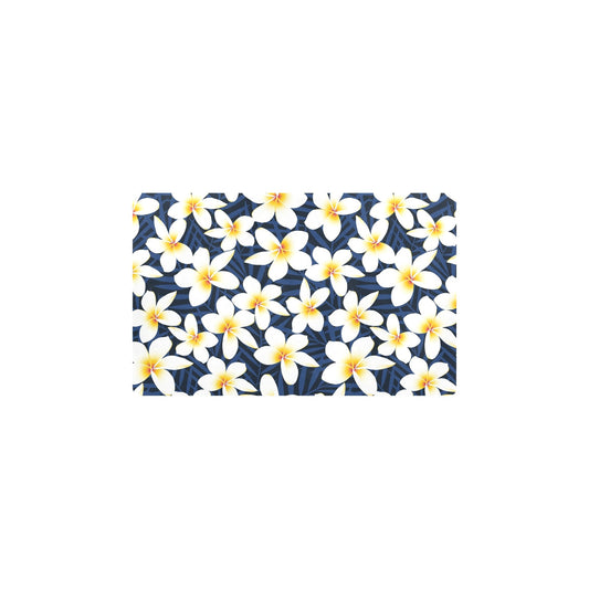 Plumeria Pattern Print Design PM026 Kitchen Mat