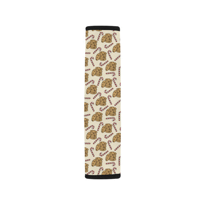 Cookie Pattern Print Design 04 Car Seat Belt Cover