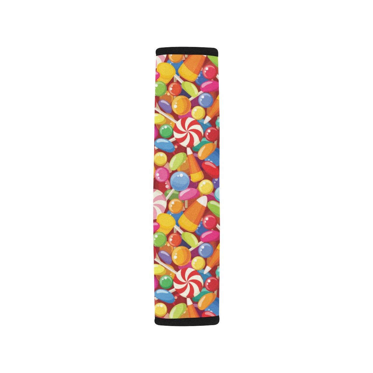 Candy Pattern Print Design 02 Car Seat Belt Cover