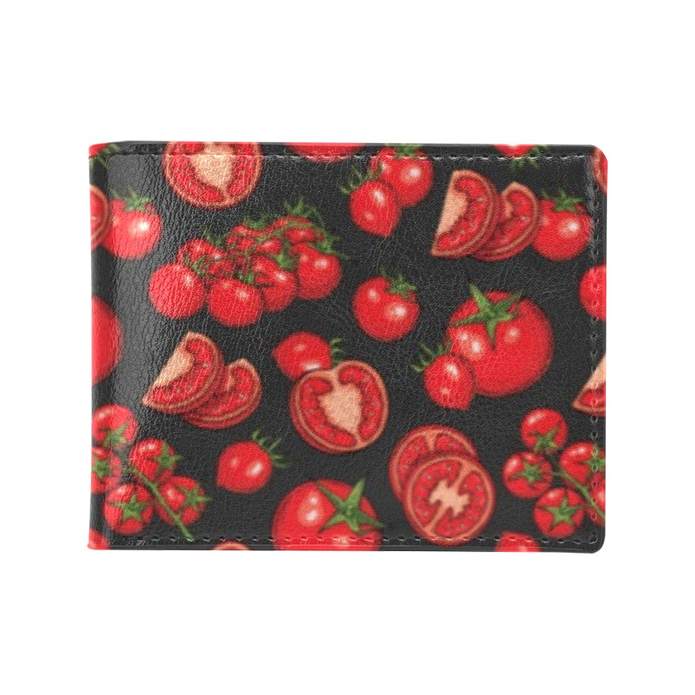 Tomato Print Design LKS303 Men's ID Card Wallet