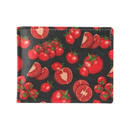 Tomato Print Design LKS303 Men's ID Card Wallet
