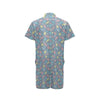 Dragonfly Print Design LKS403 Men's Romper