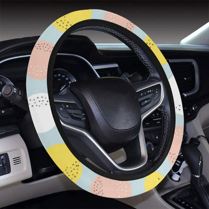 Citrus  Pattern Print Design 03 Steering Wheel Cover with Elastic Edge