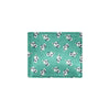 Cow Pattern Print Design 03 Men's ID Card Wallet