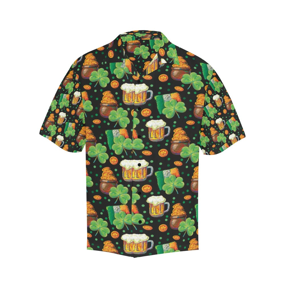 St Patricks Day Print Design LKS303 Men's Hawaiian Shirt