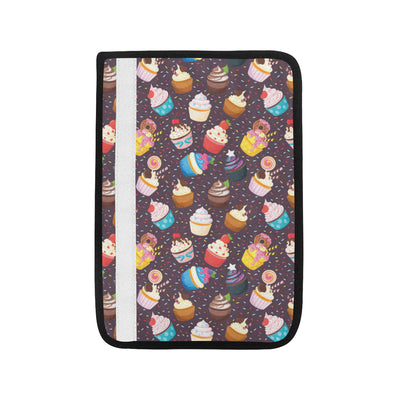 Cupcakes Party Print Pattern Car Seat Belt Cover