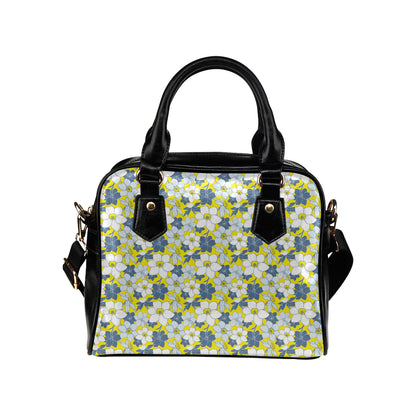 Daffodils Pattern Print Design 01 Shoulder Handbag