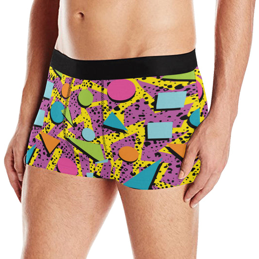 80s Pattern Print Design 1 Men's Boxer Briefs