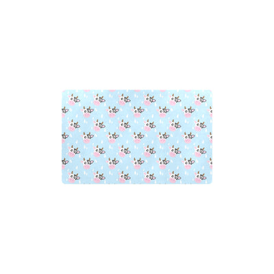 Cow Pattern Print Design 07 Kitchen Mat