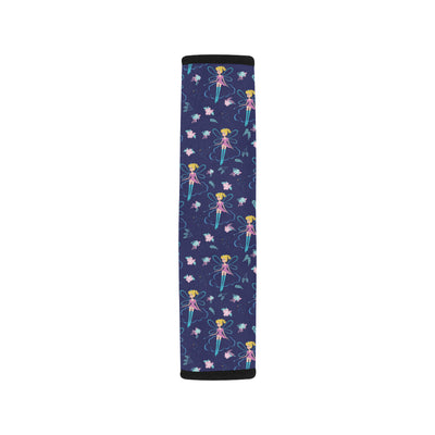 Fairy Cartoon Style Print Pattern Car Seat Belt Cover