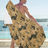 Ancient Greek Statue Print Design LKS304 Beach Towel 32" x 71"
