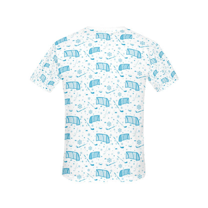 Hockey Print Design LKS303 Women's  T-shirt