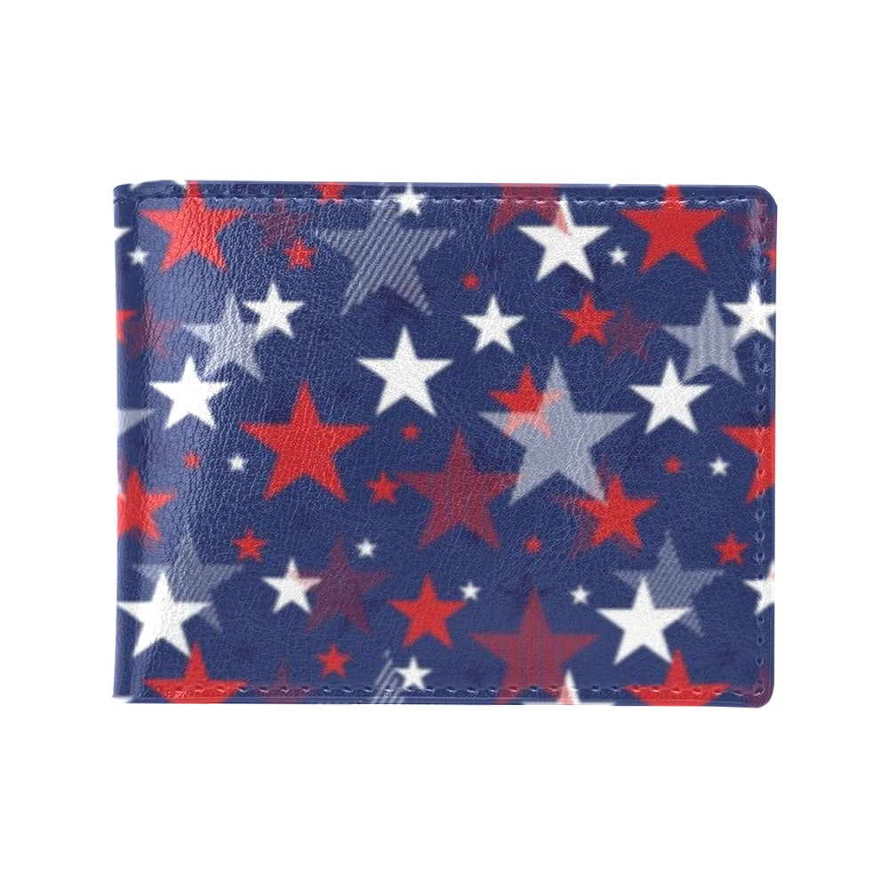 Star Print Design LKS304 Men's ID Card Wallet