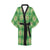 Celtic Pattern Print Design 05 Women's Short Kimono