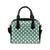 Bowling Pattern Print Design 04 Shoulder Handbag