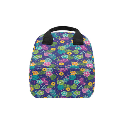 Hawaiian Themed Pattern Print Design H014 Insulated Lunch Bag