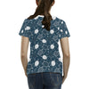 Sea Turtle Print Design LKS3015 Women's  T-shirt