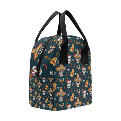 sugar skull Mexican Insulated Lunch Bag