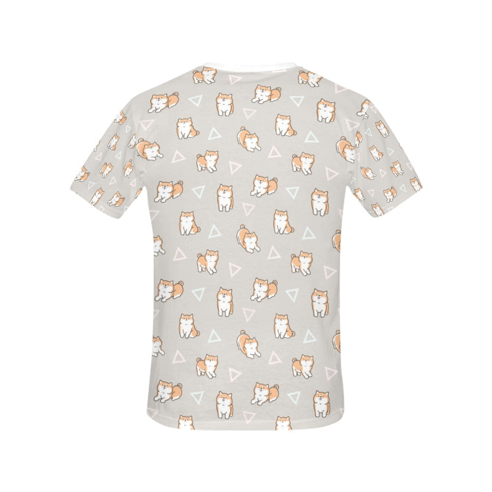 Shiba Inu Print Design LKS307 Women's  T-shirt