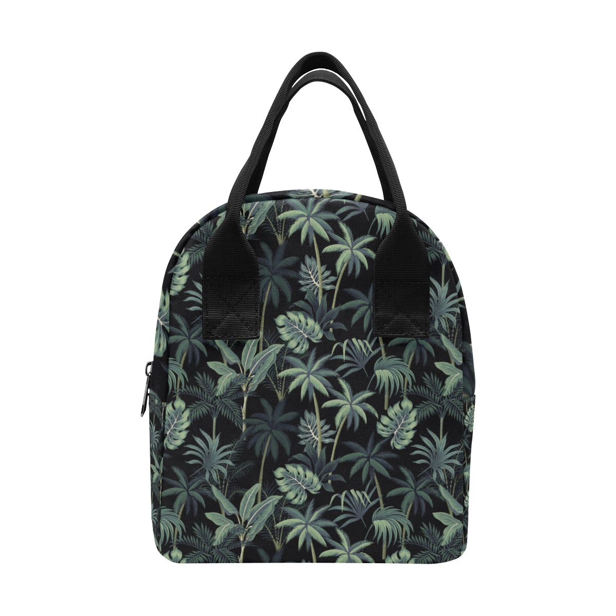 Rainforest Pattern Print Design RF02 Insulated Lunch Bag