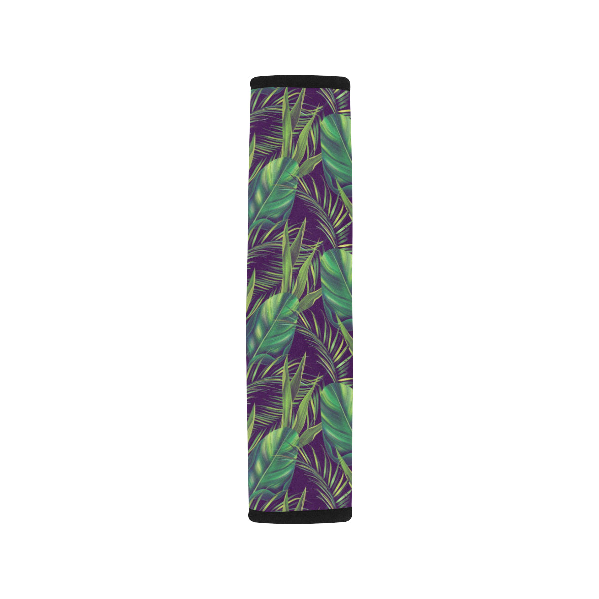 Palm Leaves Pattern Print Design PL03 Car Seat Belt Cover