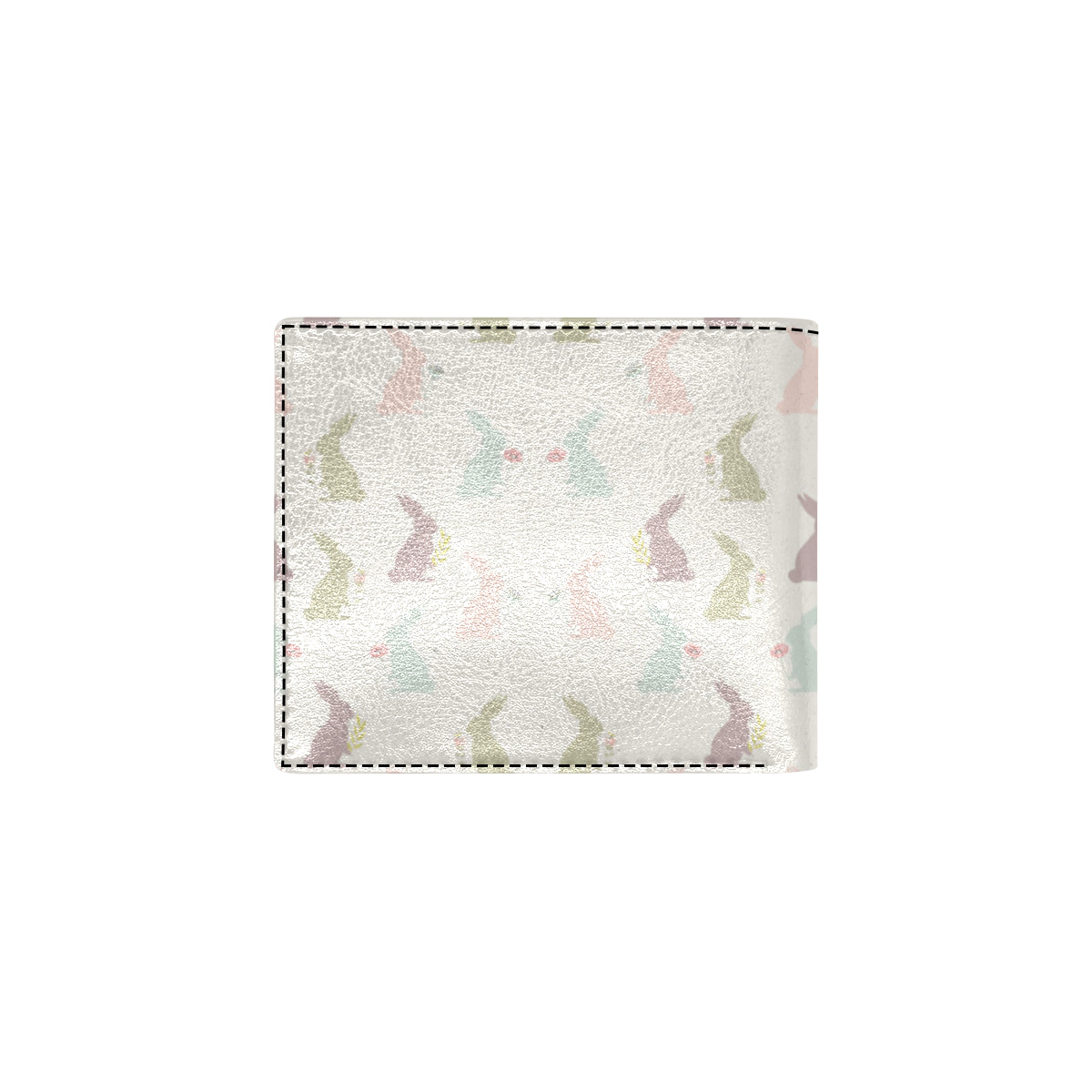 Bunny Pattern Print Design 05 Men's ID Card Wallet