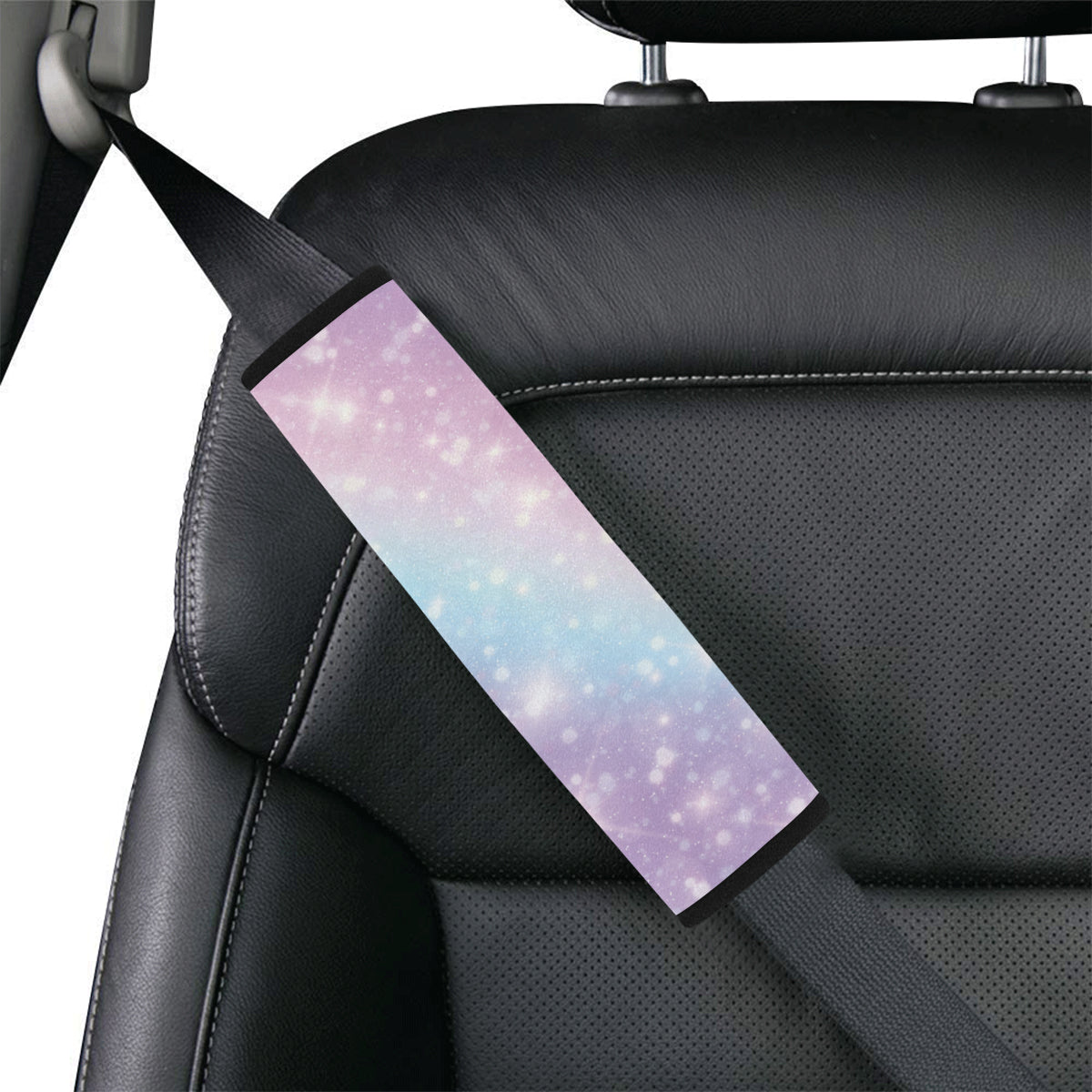 Cosmic Pastel Pattern Print Design 02 Car Seat Belt Cover