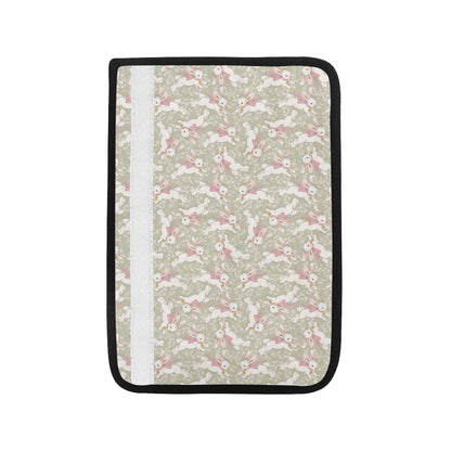 Bunny Pattern Print Design 06 Car Seat Belt Cover