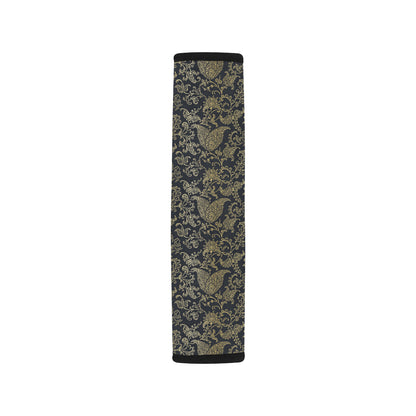 Brocade Pattern Print Design 04 Car Seat Belt Cover