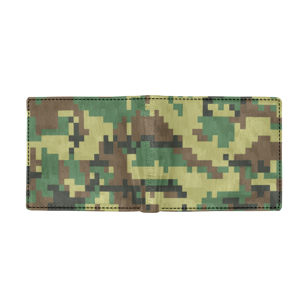 ACU Army Digital Pattern Print Design 02 Men's ID Card Wallet