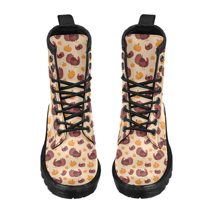 Thanksgiving Print Design LKS308 Women's Boots