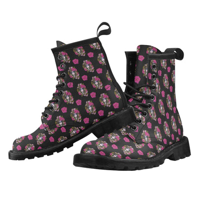 Day of the Dead Makeup Girl Women's Boots