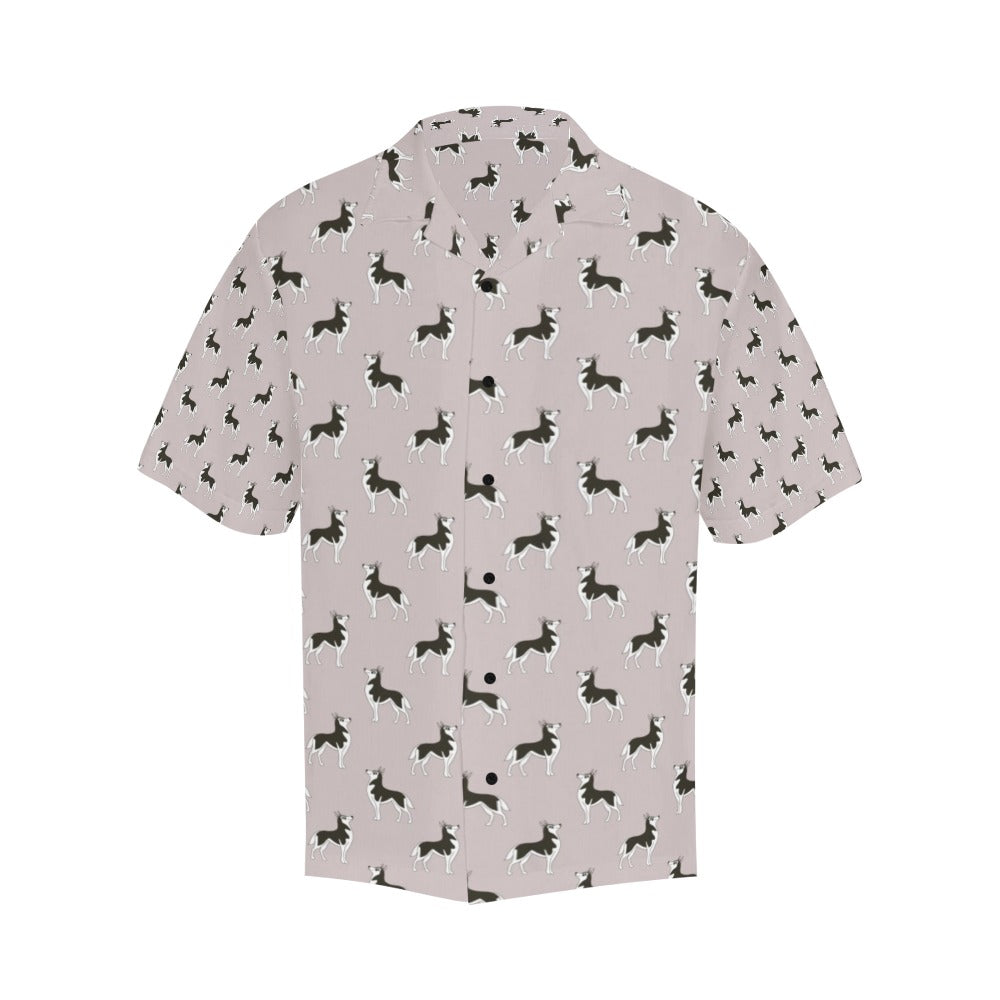 Siberian Huskies Print Design LKS301 Men's Hawaiian Shirt