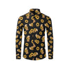 Sunflower Pattern Print Design SF016 Men's Long Sleeve Shirt