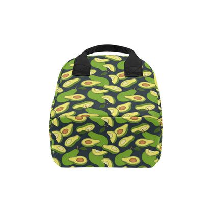 Avocado Pattern Print Design AC013 Insulated Lunch Bag
