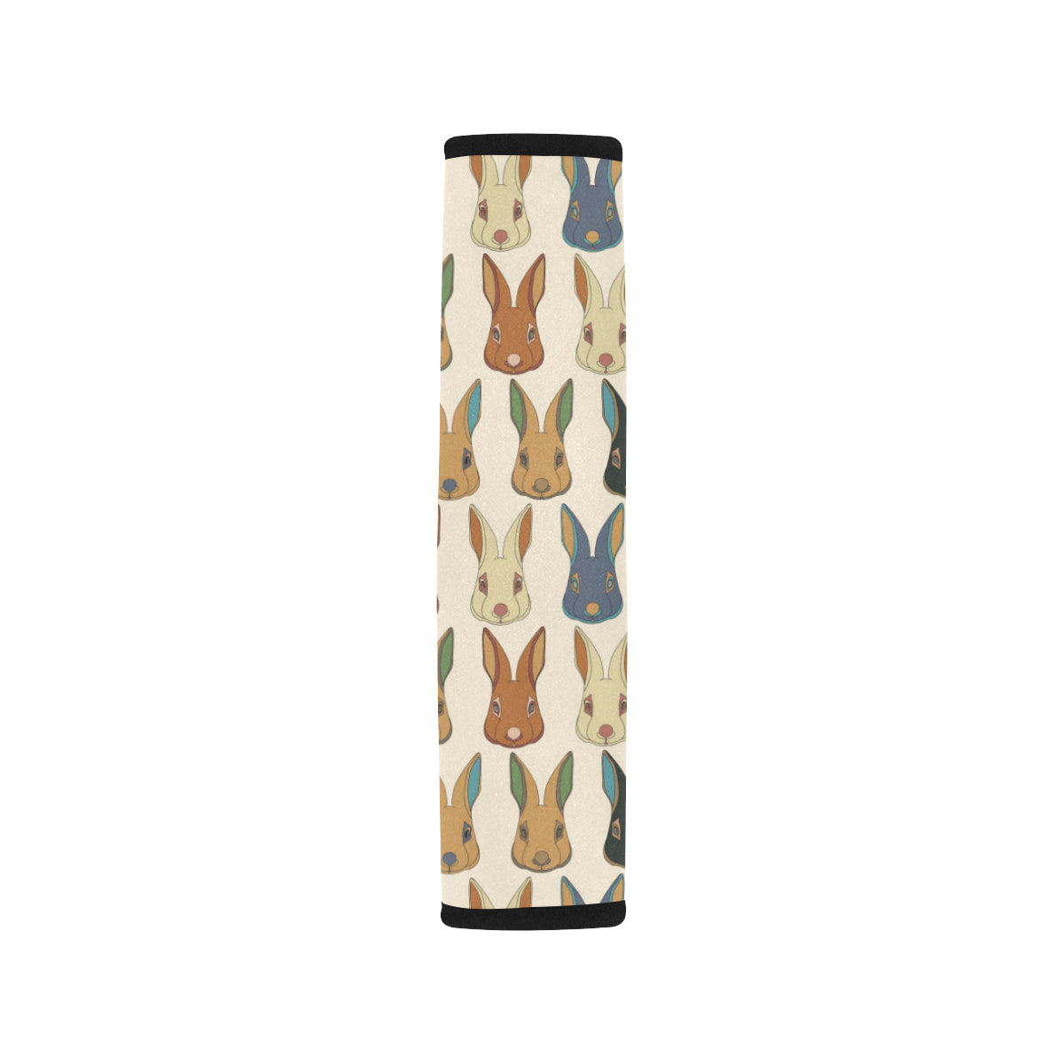 Rabbit Pattern Print Design RB04 Car Seat Belt Cover