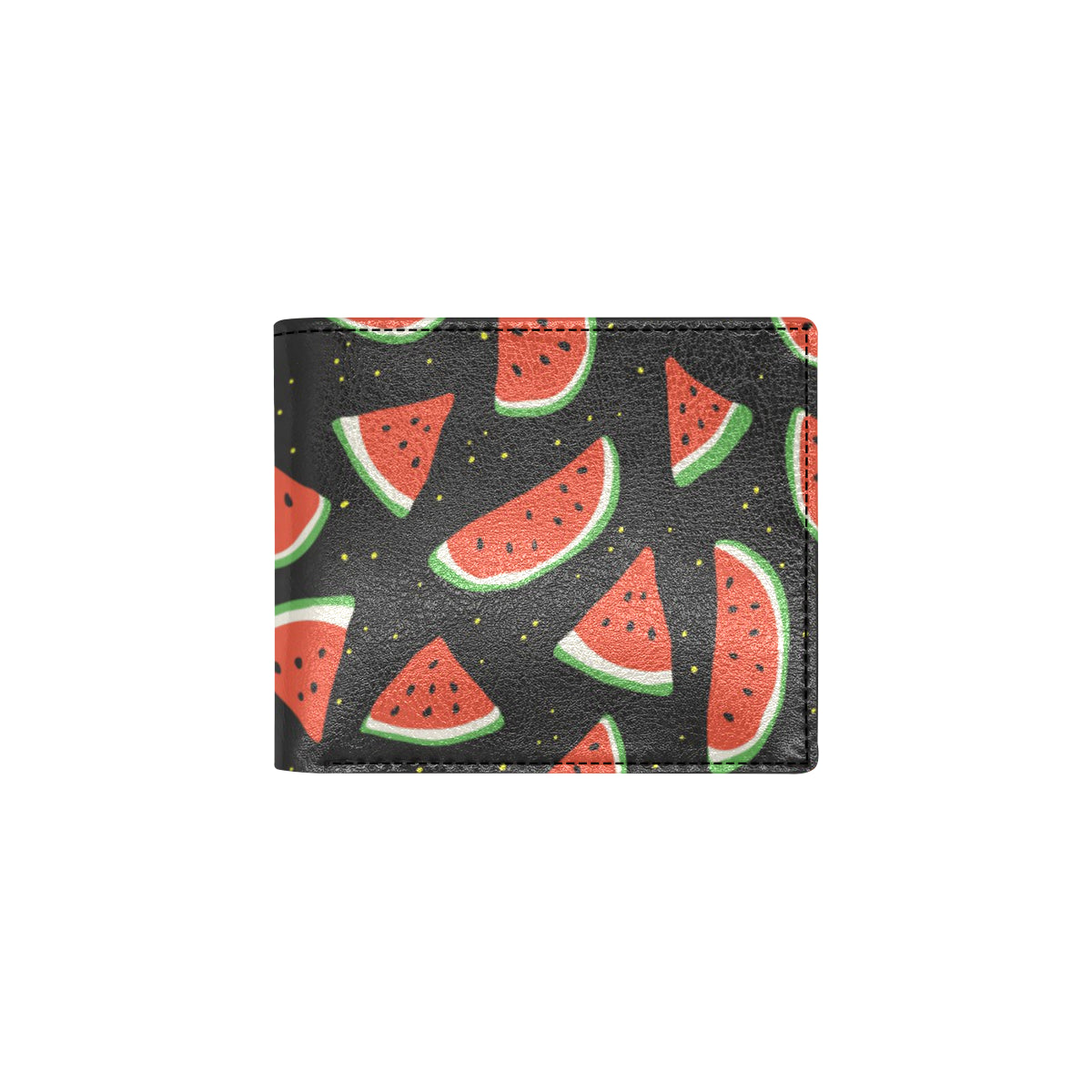 Watermelon Pattern Print Design WM09 Men's ID Card Wallet