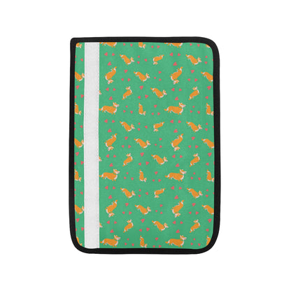 Cardigan Welsh Corgis Pattern Print Design 03 Car Seat Belt Cover