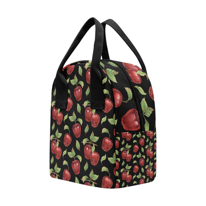 Apple Pattern Print Design AP011 Insulated Lunch Bag