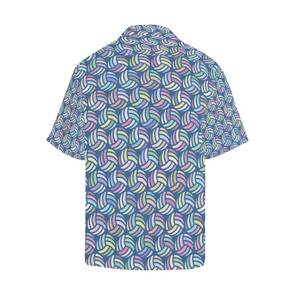 Volleyball Print Design LKS301 Men's Hawaiian Shirt