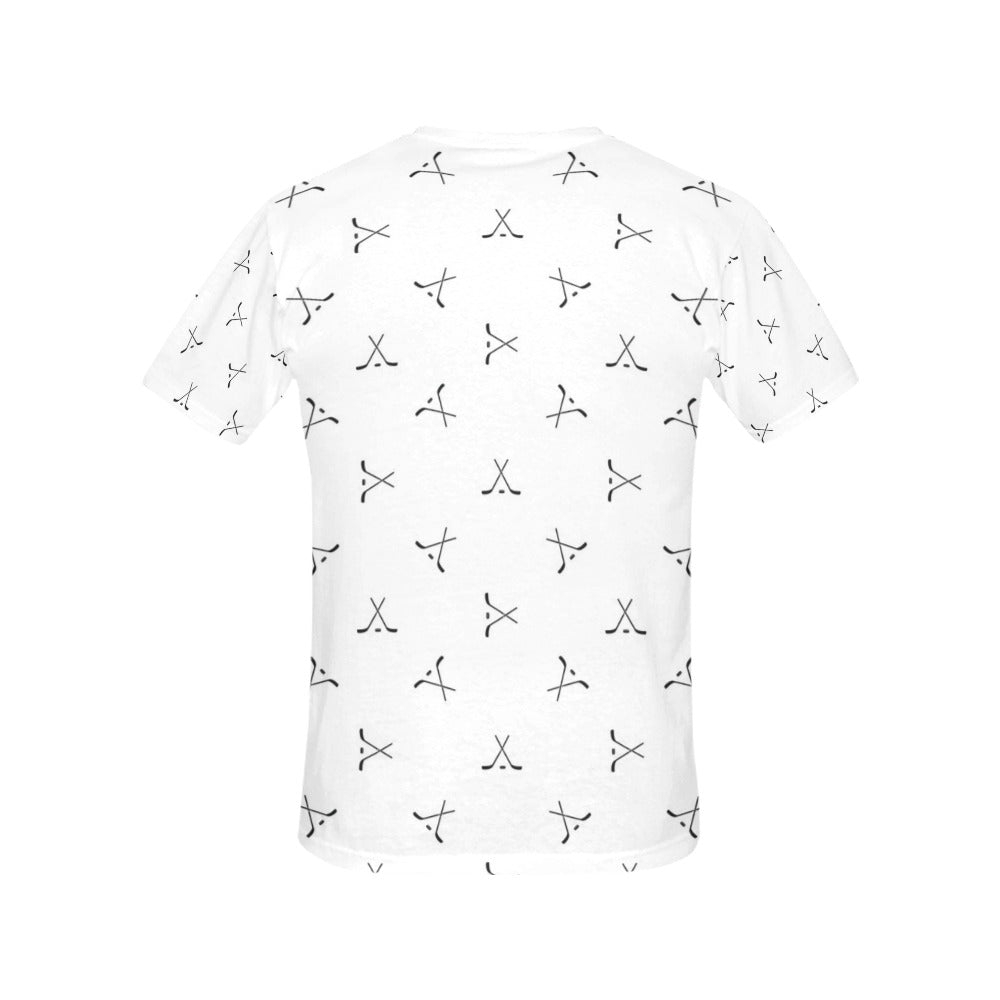 Hockey Print Design LKS304 Women's  T-shirt
