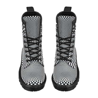 Optical illusion Projection Torus Women's Boots