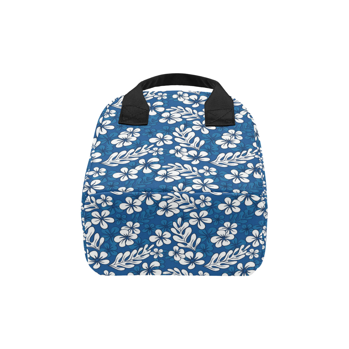 Plumeria Pattern Print Design PM015 Insulated Lunch Bag