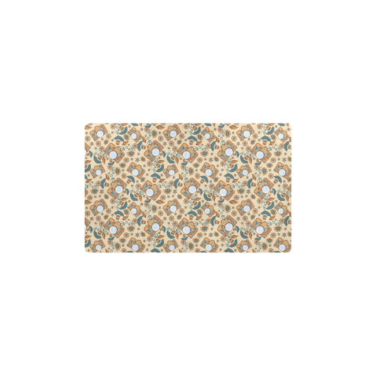 Camera Pattern Print Design 05 Kitchen Mat