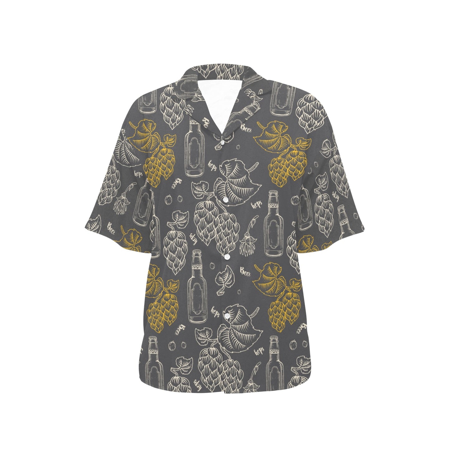 Hope Pattern Print Design 01 Women's Hawaiian Shirt