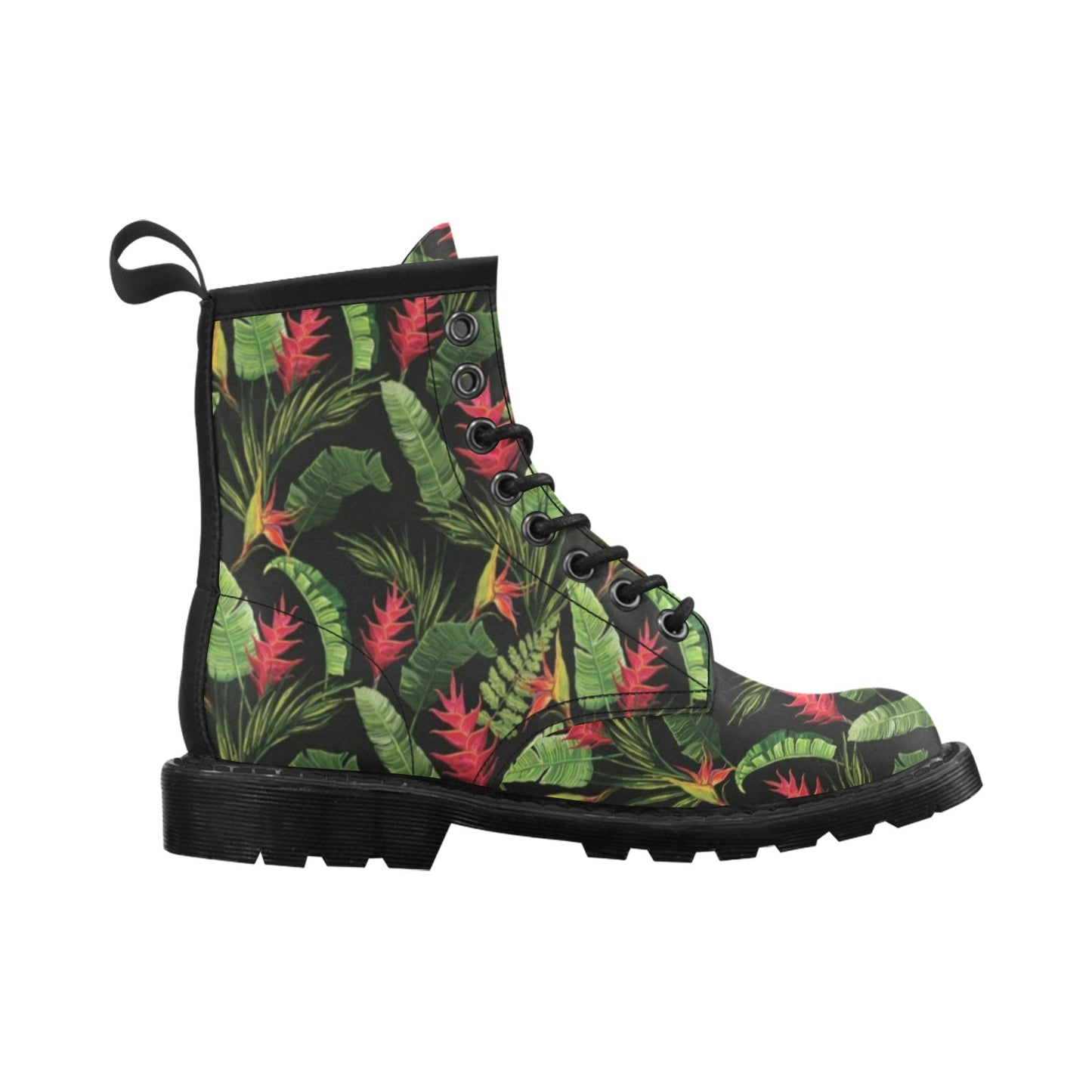 Bird Of Paradise Pattern Print Design BOP010 Women's Boots