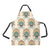 Indian Skull Pattern Apron with Pocket